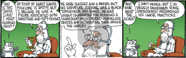 Monty on Monday December 10, 2012 Comic Strip