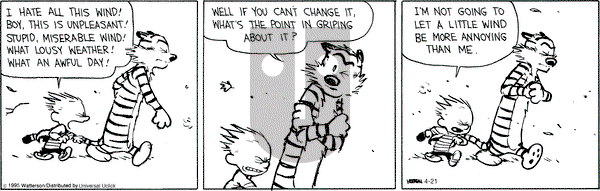 Calvin and Hobbes on Tuesday April 21, 2015 Comic Strip