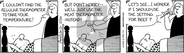 The Born Loser on Monday May 30, 2005 Comic Strip