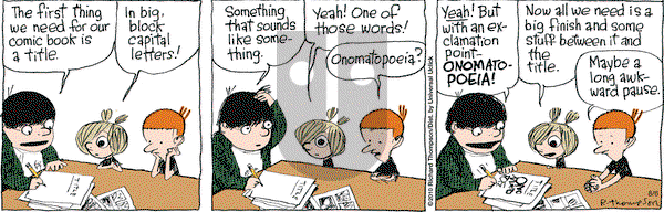 Cul de Sac on Thursday August 6, 2015 Comic Strip
