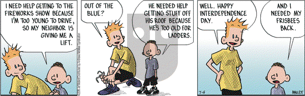 Frazz on Thursday July 4, 2019 Comic Strip