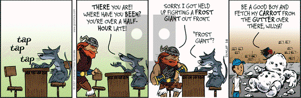 Ink Pen on Monday January 9, 2012 Comic Strip