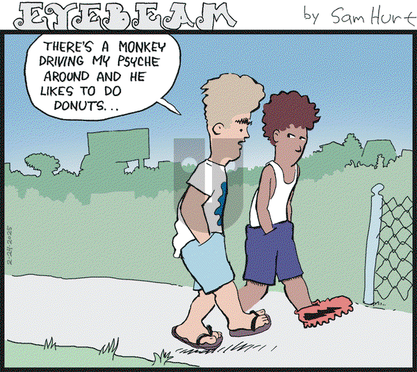 Eyebeam on Monday February 24, 2025 Comic Strip