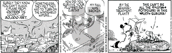 Over the Hedge on Saturday May 17, 2003 Comic Strip