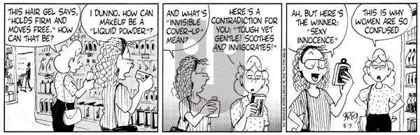 Luann on Tuesday May 7, 1996 Comic Strip