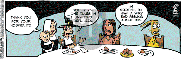 La Cucaracha on Monday November 21, 2016 Comic Strip