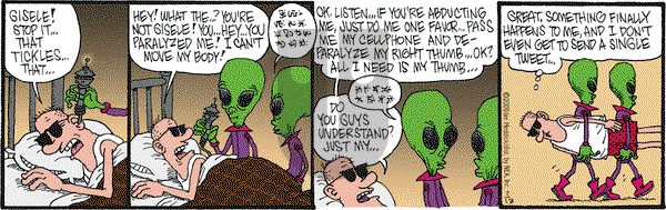 Monty on Monday July 13, 2009 Comic Strip