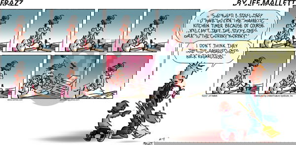 Frazz on Sunday February 4, 2007 Comic Strip
