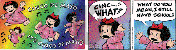 Nancy on Tuesday May 5, 2009 Comic Strip