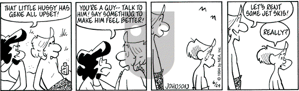 Arlo and Janis on Friday June 24, 1994 Comic Strip
