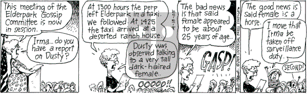 The Elderberries on Monday April 18, 2005 Comic Strip