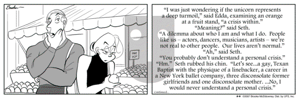 9 Chickweed Lane on Saturday July 28, 2007 Comic Strip