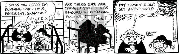 Lola - Thursday January 30, 2003 Comic Strip