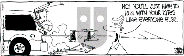 The Buckets on Thursday March 14, 2002 Comic Strip