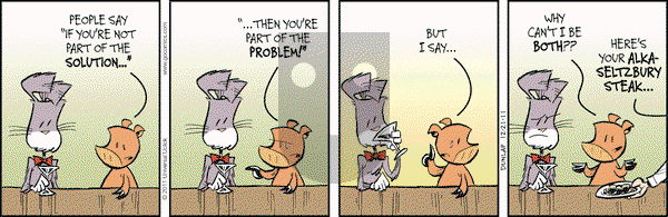 Ink Pen - Wednesday December 21, 2011 Comic Strip