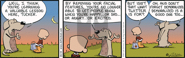 DeFlocked on Tuesday October 22, 2013 Comic Strip