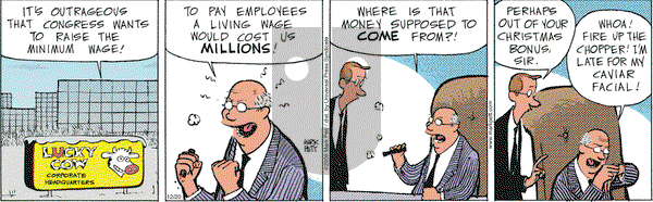 Lucky Cow on Wednesday December 20, 2006 Comic Strip