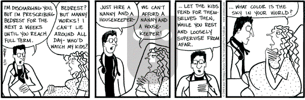 Clear Blue Water on Wednesday December 1, 2004 Comic Strip