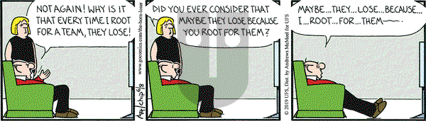 The Born Loser on Saturday June 8, 2019 Comic Strip