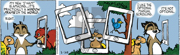 Over the Hedge on Tuesday March 20, 2012 Comic Strip