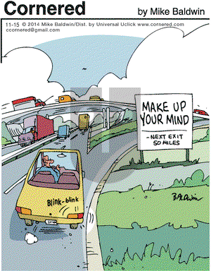 Cornered on Saturday November 15, 2014 Comic Strip