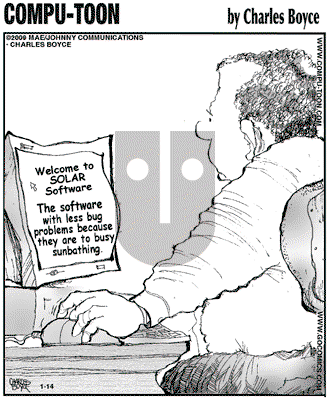 Compu-toon on Wednesday January 14, 2009 Comic Strip
