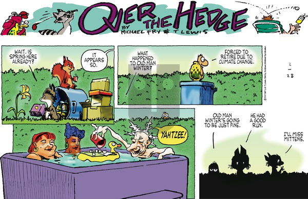 Over the Hedge - Sunday February 28, 2021 Comic Strip