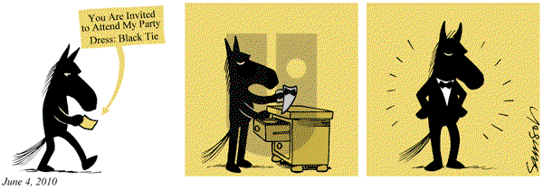 Dark Side of the Horse on Tuesday March 8, 2011 Comic Strip