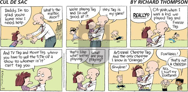Cul de Sac on Sunday June 30, 2019 Comic Strip