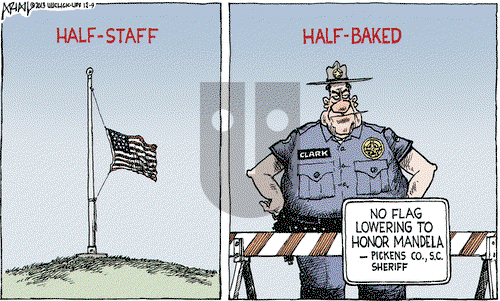 Robert Ariail on Monday December 9, 2013 Comic Strip