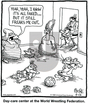 In the Bleachers on Saturday August 22, 1998 Comic Strip