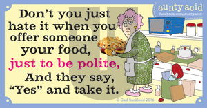 Aunty Acid on Monday November 28, 2016 Comic Strip