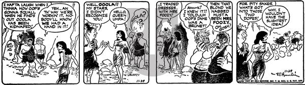 Alley Oop on Friday November 29, 1946 Comic Strip