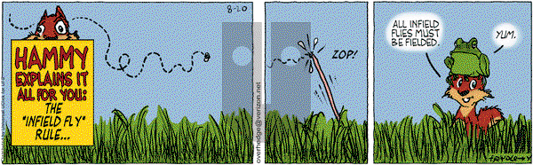 Over the Hedge on Saturday August 20, 2011 Comic Strip