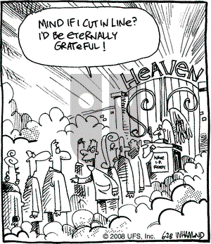 Reality Check on Saturday June 28, 2008 Comic Strip