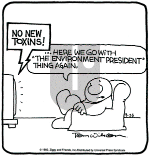 Ziggy on Wednesday September 23, 1992 Comic Strip