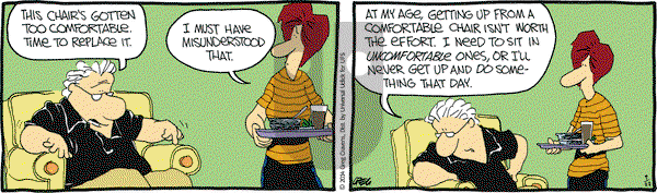 The Buckets on Tuesday September 23, 2014 Comic Strip