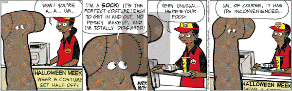 Lucky Cow on Thursday October 30, 2003 Comic Strip