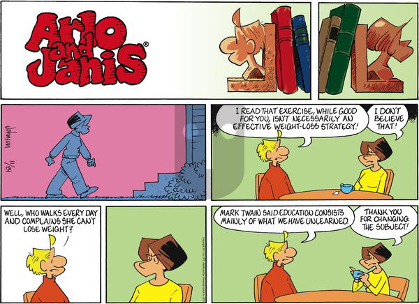 Arlo and Janis on Sunday November 24, 2013 Comic Strip