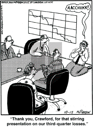 Close to Home on Thursday October 15, 2009 Comic Strip