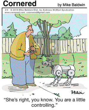 Cornered on Friday March 9, 2018 Comic Strip