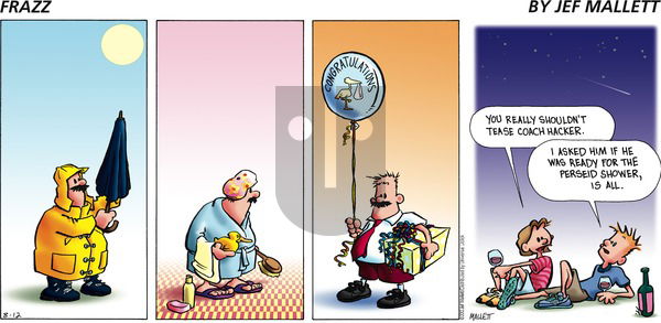 Frazz on Sunday August 12, 2012 Comic Strip
