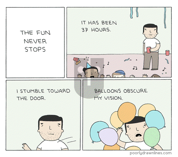 Poorly Drawn Lines on Monday May 1, 2017 Comic Strip