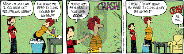 The Buckets on Tuesday June 24, 2014 Comic Strip