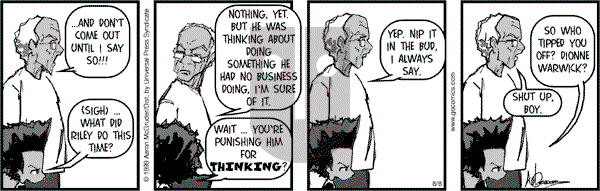 The Boondocks on Tuesday March 11, 2014 Comic Strip