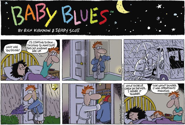 Baby Blues on Sunday January 31, 1999 Comic Strip
