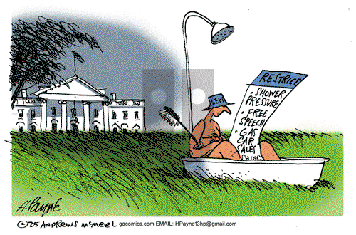 Henry Payne - Wednesday April 9, 2025 Comic Strip
