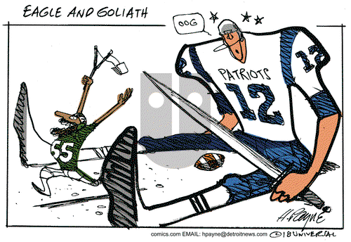 Henry Payne on Monday February 5, 2018 Comic Strip