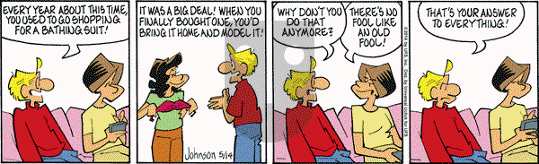 Arlo and Janis on Wednesday May 14, 2014 Comic Strip