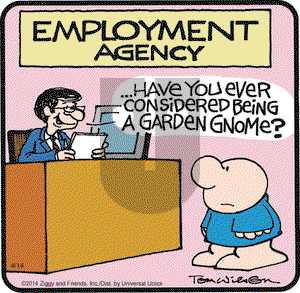 Ziggy on Monday April 14, 2014 Comic Strip